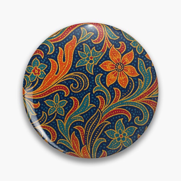 Item preview, Modern Javanese Batik All-Over Print – Vibrant Indonesian Heritage Design designed and sold by getpressedshirt.