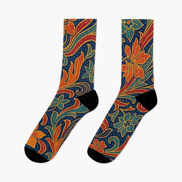 Item preview, Modern Javanese Batik All-Over Print – Vibrant Indonesian Heritage Design designed and sold by getpressedshirt.