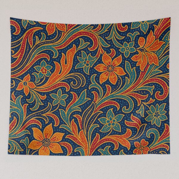 Item preview, Modern Javanese Batik All-Over Print – Vibrant Indonesian Heritage Design designed and sold by getpressedshirt.