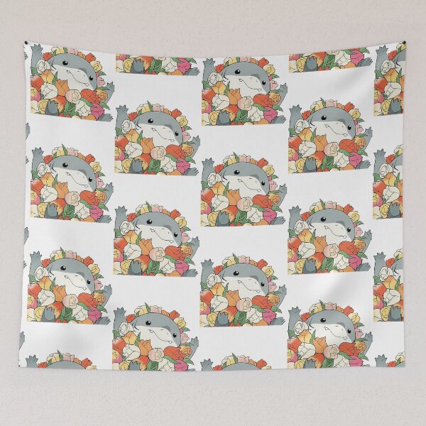 Item preview, 34 Jeff The Landshark Flowers designed and sold by gilberto-swans.