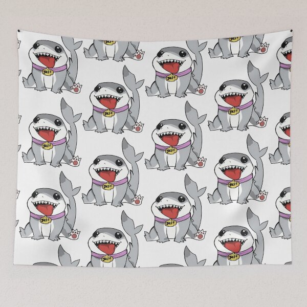 Item preview, 40 Jeff The Landshark designed and sold by gilberto-swans.