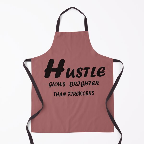 Item preview, Hustle Glows Brighter Than Fireworks – Motivational Festive Energy Design designed and sold by ArtNestVerse.