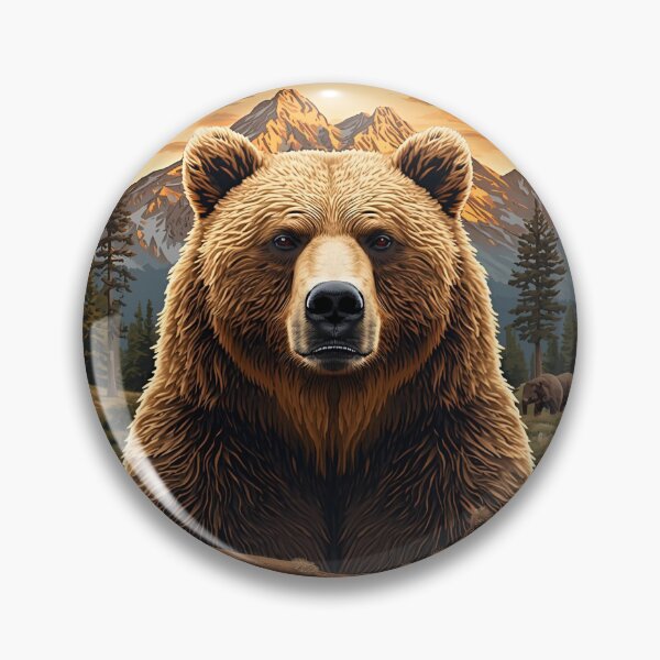 Item preview, Bear Wall Art designed and sold by RisingWolfStudio.