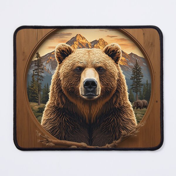 Item preview, Bear Wall Art designed and sold by RisingWolfStudio.