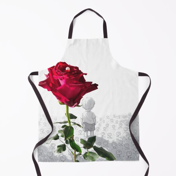 Artikelvorschau, Der Junge und die Rose – Emotionale Konzeptkunst über Liebe und Verlust entworfen und verkauft von jelonkaa.