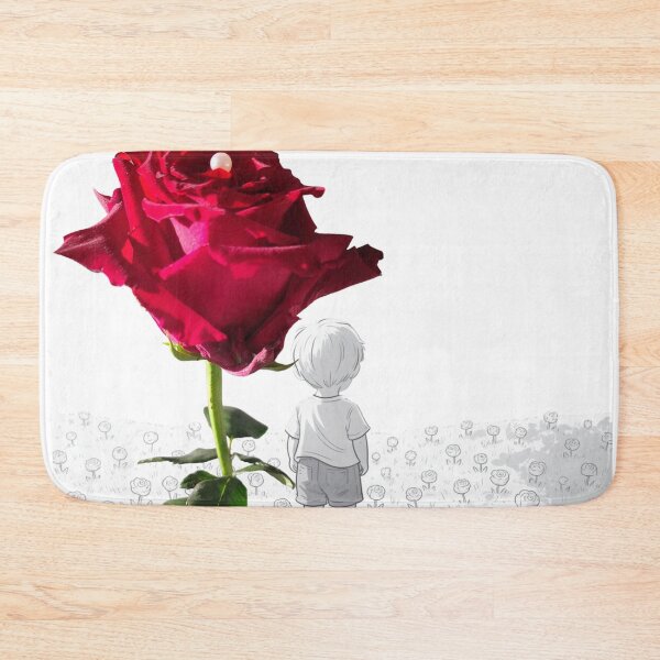 Item preview, The Boy and the Rose – Emotional Conceptual Art of Love and Loss designed and sold by jelonkaa.