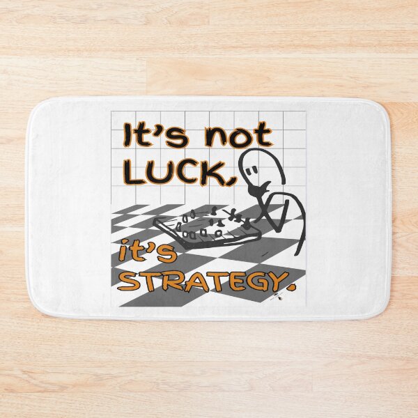 Item preview, It’s Not Luck — It’s Strategy designed and sold by PawnShiftGoods.