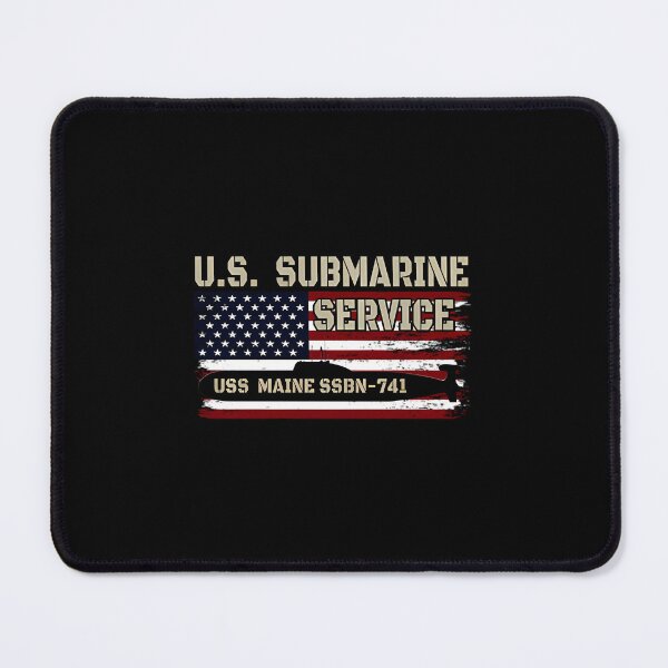 Item preview, USS Maine SSBN-741 Submarine Veterans Day Father's Day Pullover designed and sold by gbemousigets.