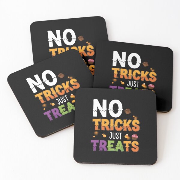 Item preview, No Tricks Just Treats - Sweet Halloween Candy Fun Graphic designed and sold by DMNindustries.