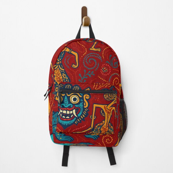 Item preview, Indonesian Batik Fusion – Masks, Wayang & Komodo Celebration designed and sold by getpressedshirt.