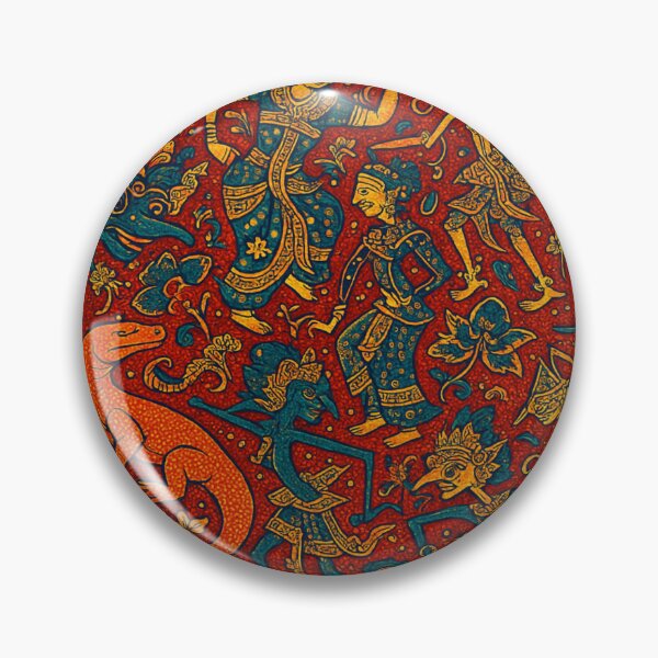 Item preview, Cultural Chaos – Ultra-Dense Indonesian Batik Masterpiece designed and sold by getpressedshirt.