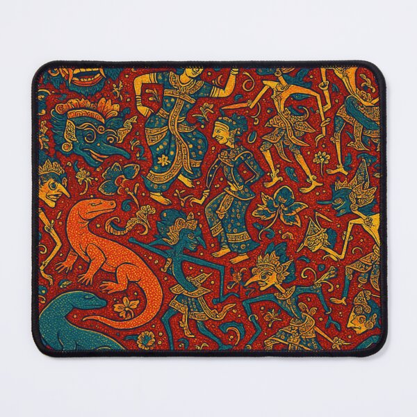 Item preview, Cultural Chaos – Ultra-Dense Indonesian Batik Masterpiece designed and sold by getpressedshirt.