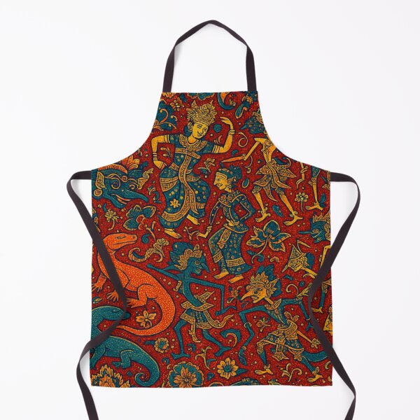 Item preview, Cultural Chaos – Ultra-Dense Indonesian Batik Masterpiece designed and sold by getpressedshirt.