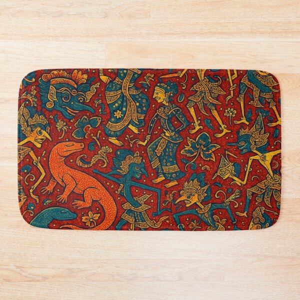 Item preview, Cultural Chaos – Ultra-Dense Indonesian Batik Masterpiece designed and sold by getpressedshirt.