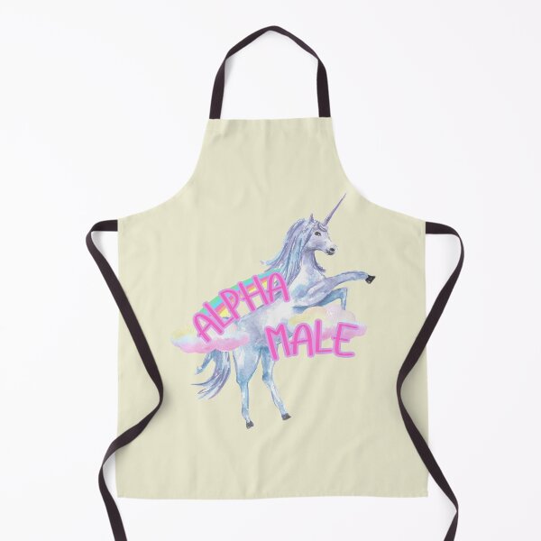 Item preview, Alpha Male Unicorn ⎮ Pastel Irony Edition designed and sold by Lisa Loop Art.