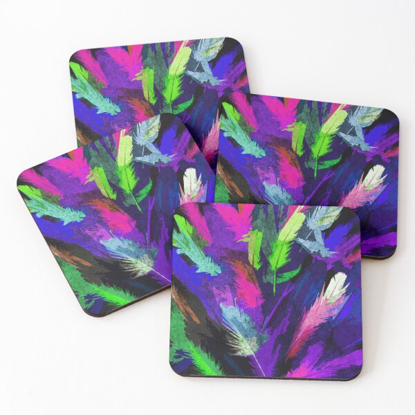 Item preview, Abstract feathers designed and sold by kinpirks.