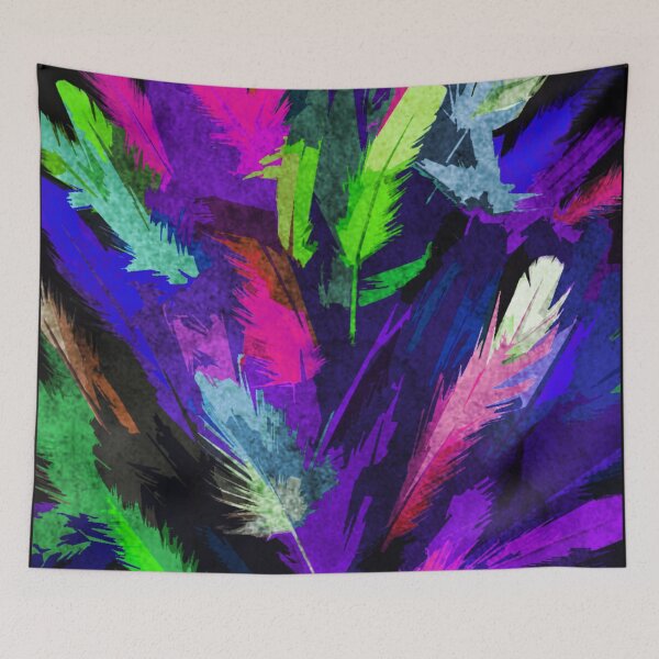 Item preview, Abstract feathers designed and sold by kinpirks.