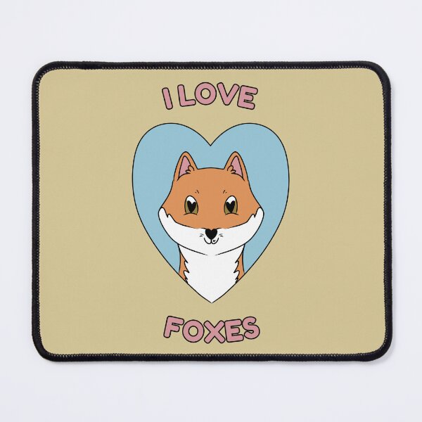 Item preview, I LOVE FOXES designed and sold by HugSomeNettles.