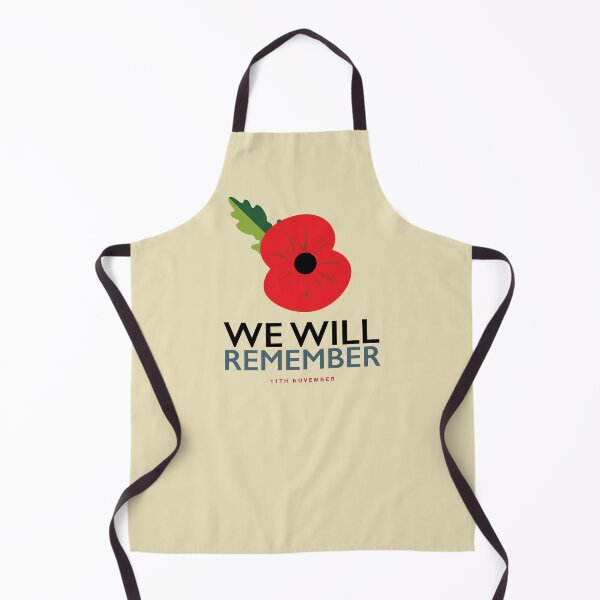 Item preview, Poppy We will remember 11 November designed and sold by Captain Banjo.