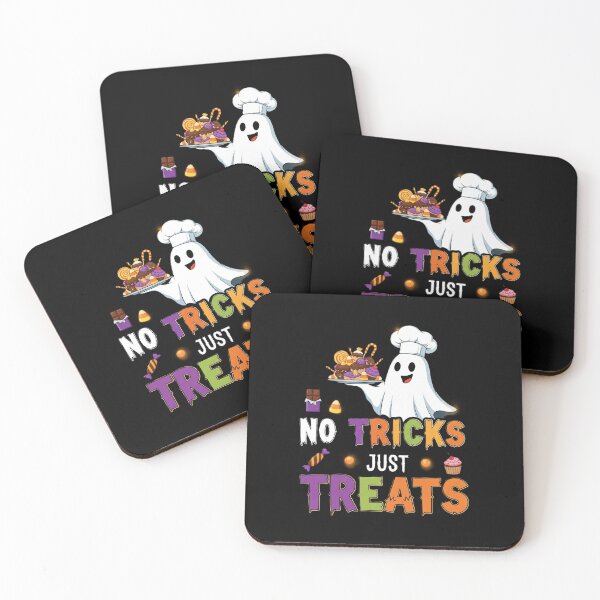 Item preview, Ghost Chef's Treats: No Tricks Just Treats Halloween Sweet Graphic designed and sold by DMNindustries.