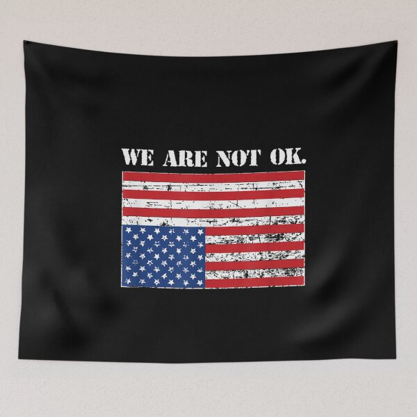 Item preview, Upside Down USA Flag in Distress designed and sold by MandyIanacone.