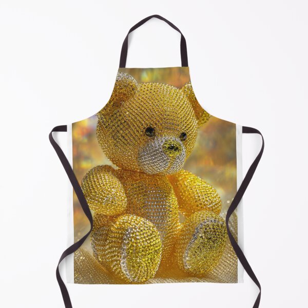 Item preview, Gemstone Yellow Teddy Bear Digital Art designed and sold by AngelHomes1.