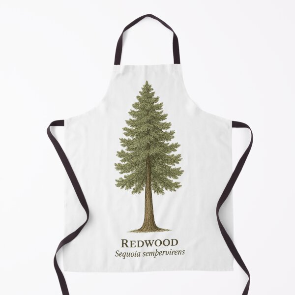 Item preview, Redwood Botanical Illustration – Sequoia sempervirens designed and sold by BloomKind.