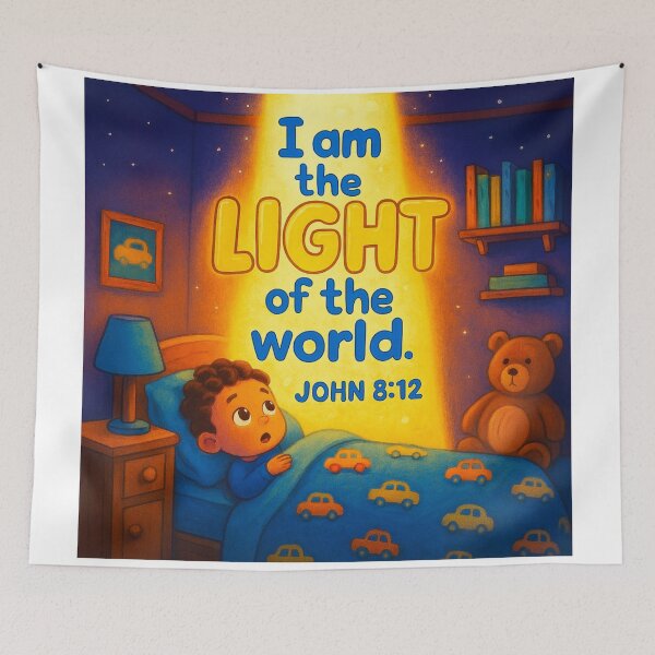 Item preview, No darkness with Jesus designed and sold by vineartstudio.
