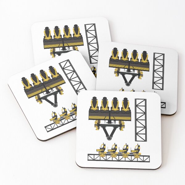 Item preview, Smiler at Alton Towers Coaster Train Design designed and sold by CoasterMerch.