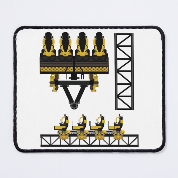 Item preview, Smiler at Alton Towers Coaster Train Design designed and sold by CoasterMerch.