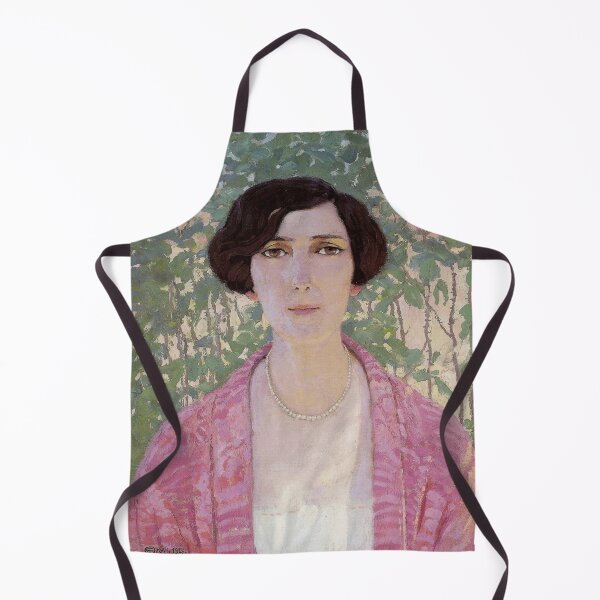 Item preview, Female portrait woman in pink by Edward Okun designed and sold by Vintage Designs +.