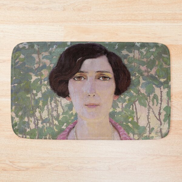 Item preview, Female portrait woman in pink by Edward Okun designed and sold by Vintage Designs +.