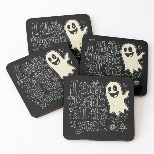 Item preview, I Ghost People All The Year designed and sold by Prints-by-Olaf.