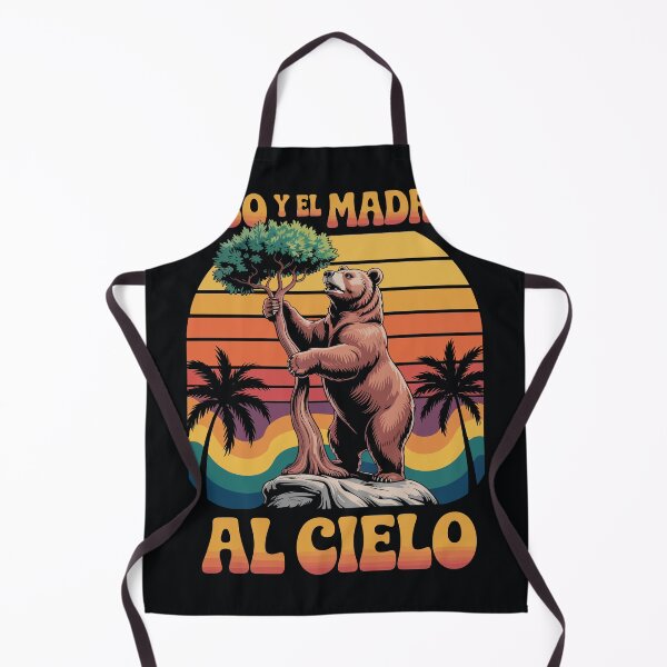 Item preview, Oso y El Madrid Al Cielo | Madrid Bear & Tree Retro Sunset Design designed and sold by Apparel Fashion.