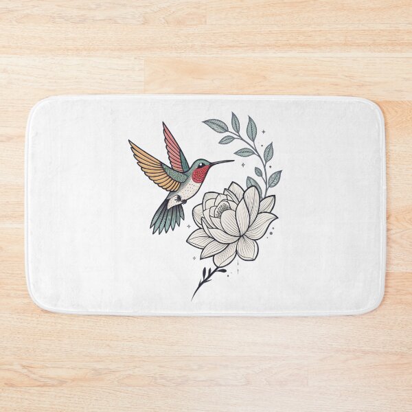 Item preview, Ethereal Bloom Humming Emblem designed and sold by Alahchin Art.