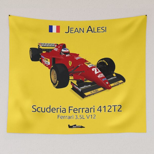 Item preview, ean Alesi - 412T2 1995 designed and sold by JageOwen.