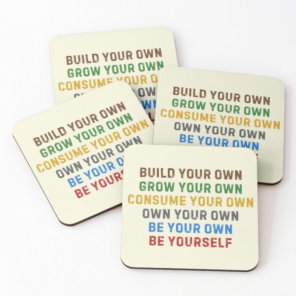 Item preview, Self-Sufficiency Quote – Be Your Own, Be Yourself designed and sold by ImprintedMind.
