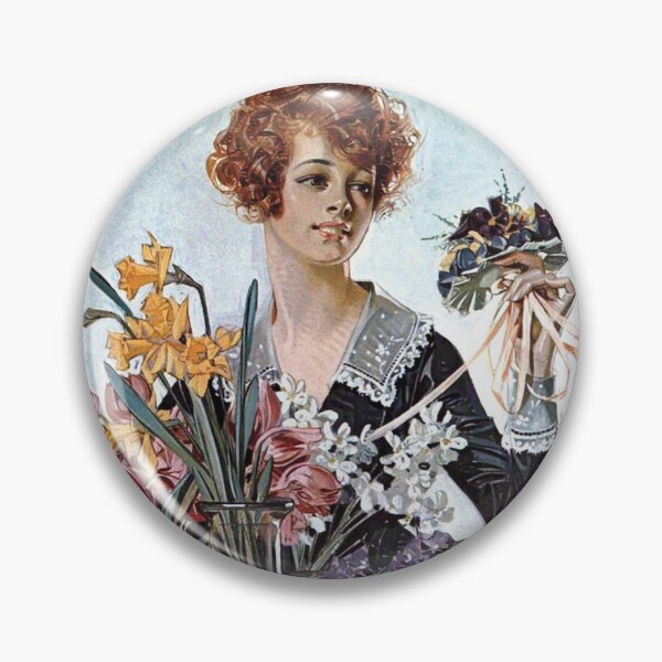 Item preview, The Florist by Frank Layendecker designed and sold by Vintage Designs +.