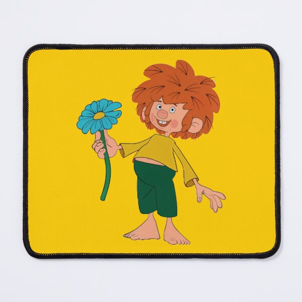 Item preview, Pumuckl gives a beautiful blue flower designed and sold by DieViolettHund.