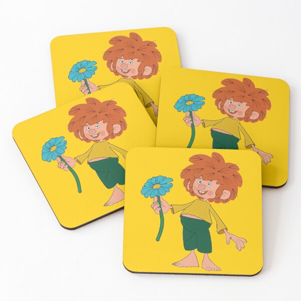 Item preview, Pumuckl gives a beautiful blue flower designed and sold by DieViolettHund.