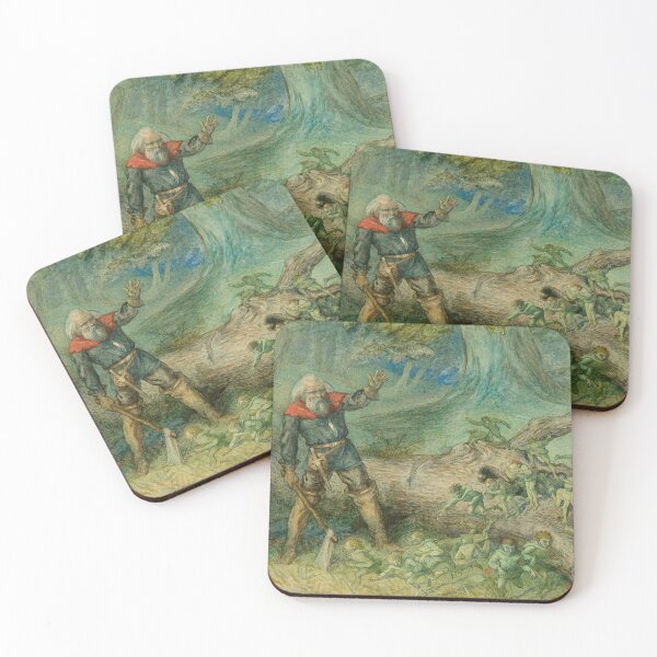 Item preview, The Woodman And The Elves - Richard Doyle (1824-1883) designed and sold by Vintage Designs +.