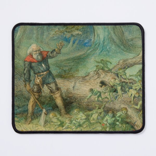Item preview, The Woodman And The Elves - Richard Doyle (1824-1883) designed and sold by Vintage Designs +.
