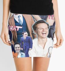 andrew scott collage Mini Skirt