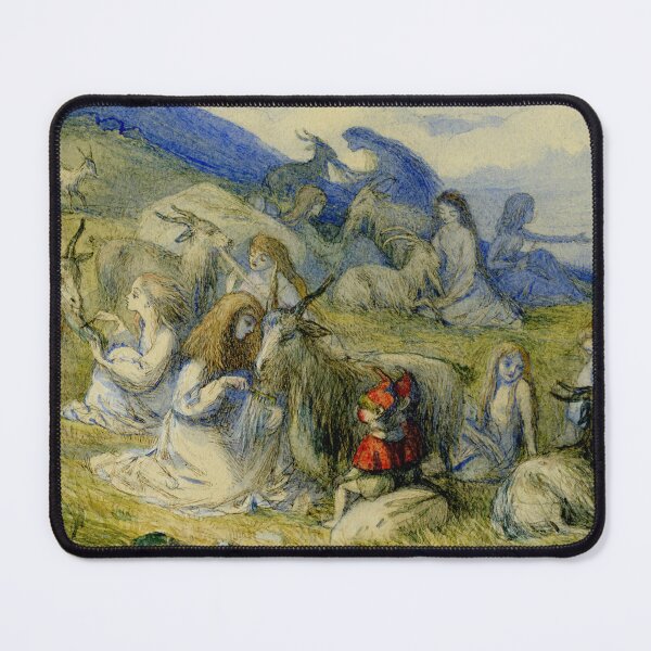 Item preview, Goat herds and pixies by Richard Doyle designed and sold by Vintage Designs +.
