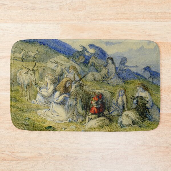 Item preview, Goat herds and pixies by Richard Doyle designed and sold by Vintage Designs +.