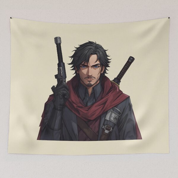 Item preview, Peacemaker Vigilante Handsome Anime Man designed and sold by SweetRossel.