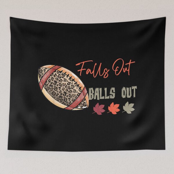 Item preview, Retro Falls Out Balls Out Football Vintage Thanksgiving designed and sold by jspqf2952.