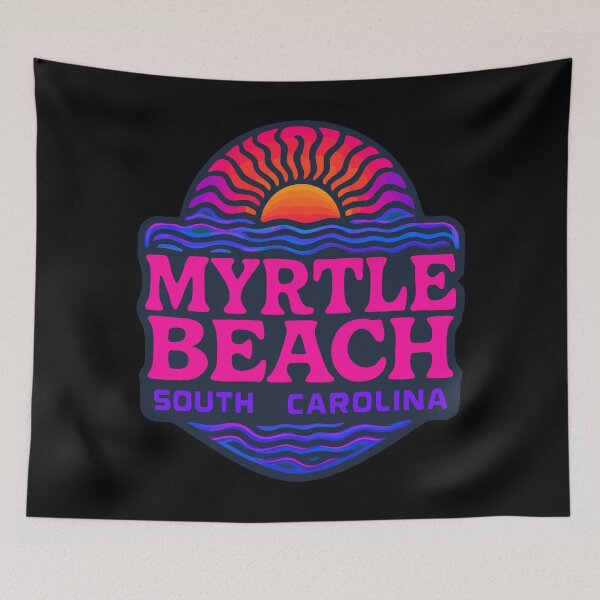 Item preview, Myrtle Beach South Carolina Trippy designed and sold by TomFrontierArt.
