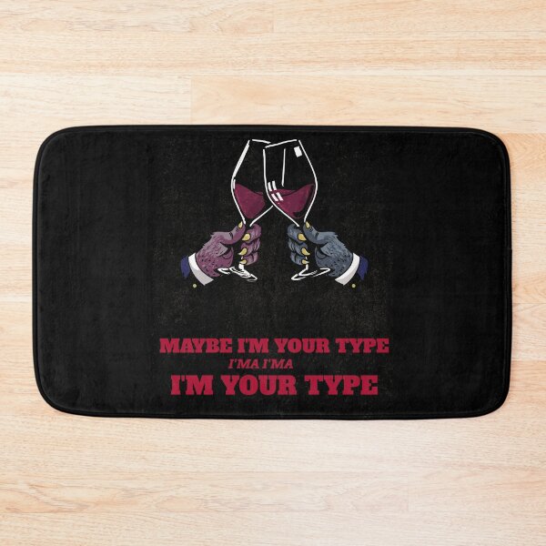 Item preview, &TEAM “Wolf Type” Lyric Design | Maybe I’m Your Type Wolves Toasting Wine Glasses designed and sold by quichespieces.