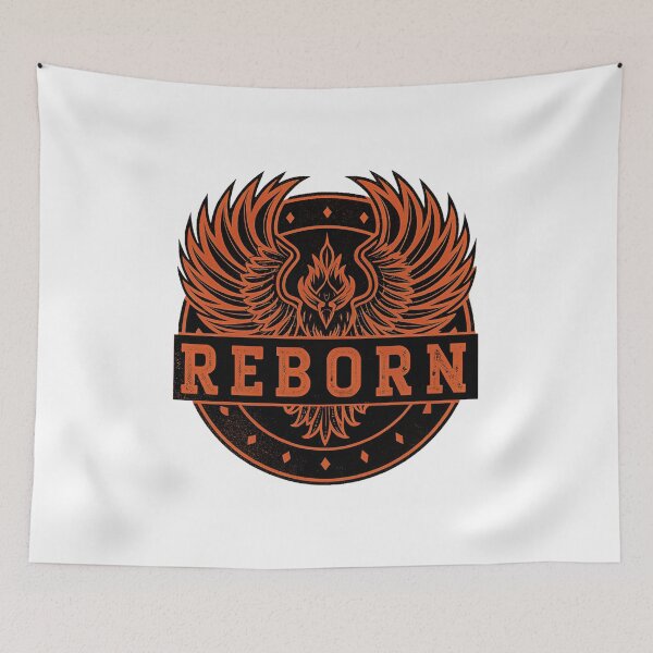 Item preview, Infernal Phoenix Rebirth Emblem designed and sold by Alahchin Art.